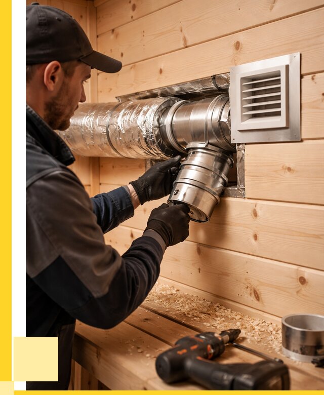 Монтаж вентиляции бани в Южном-Сахалинске от 12397 р. | ЭриданЮжн