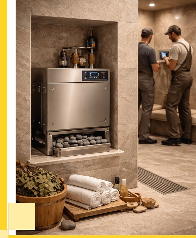 Парогенераторы для хамама в Южном-Сахалинске от 77483 р. | ЭриданЮжн