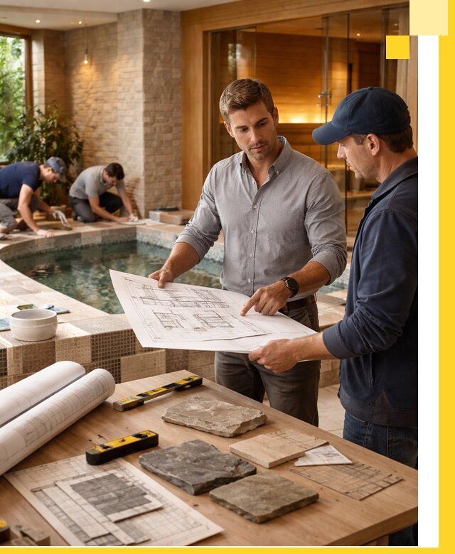 Проектирование SPA зон под ключ в Южном-Сахалинске с инженерией