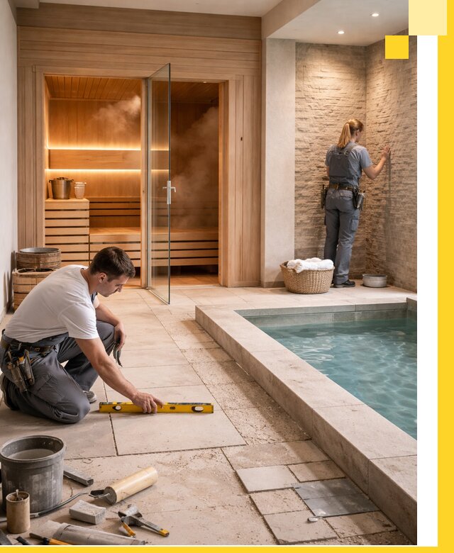 Комплексный дизайн и отделка интерьеров SPA под ключ в Южном-Сахалинске